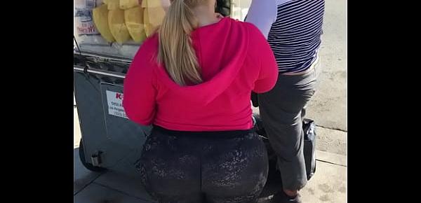  somebody&039;s thick ass Hispanic grandma I spotted by fruit stand in L.A.